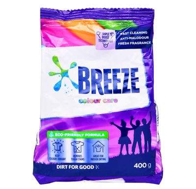 Breeze Liquid Detergent Refill - Colour Care 400g