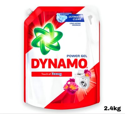 Dynamo Power Gel Touch of Downy 2.4kg