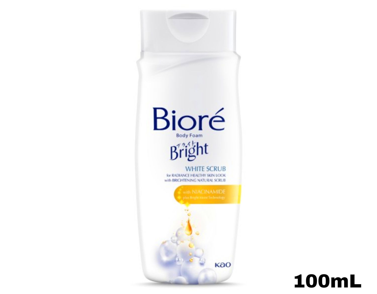 Biore Guard Body Foam - White Scrub 100mL