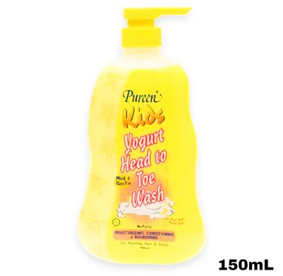 Pureen Kids Yogurt Head To Toe Wash (Natural) 150mL