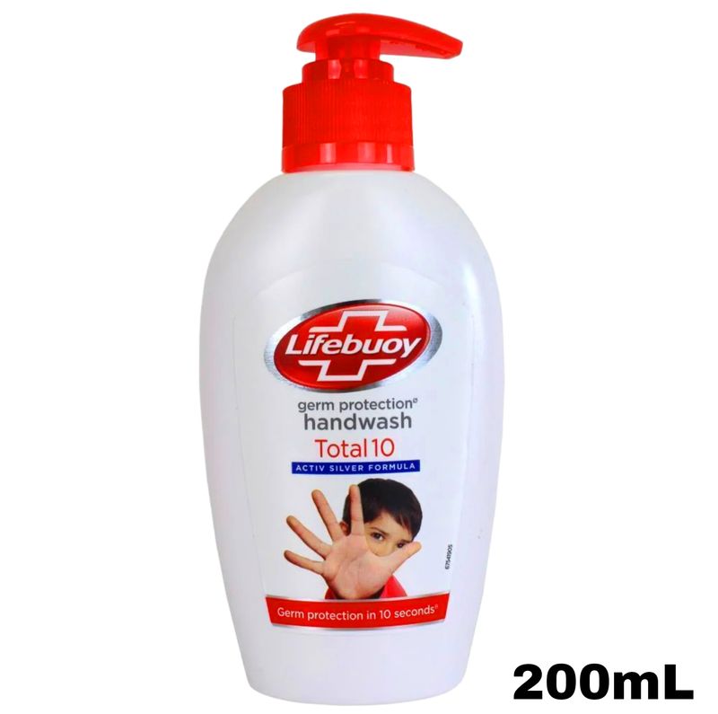 Lifebuoy Hand Wash Total 10 St 200mL