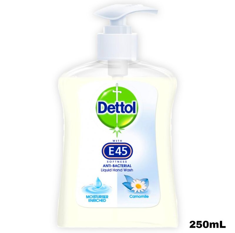 Detol with E45 Hand Wash - Camomile 250mL