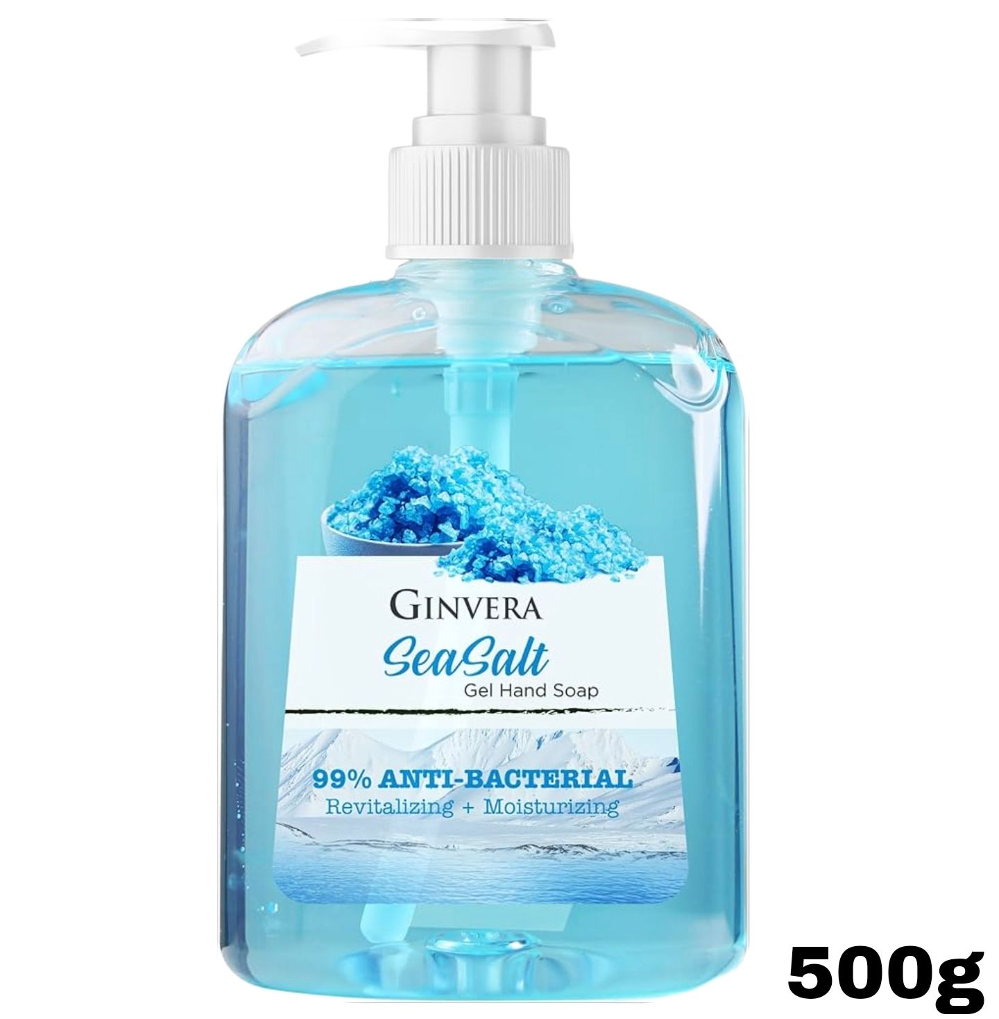 Ginvera Cream Hand Soap - SeaSalt 500g