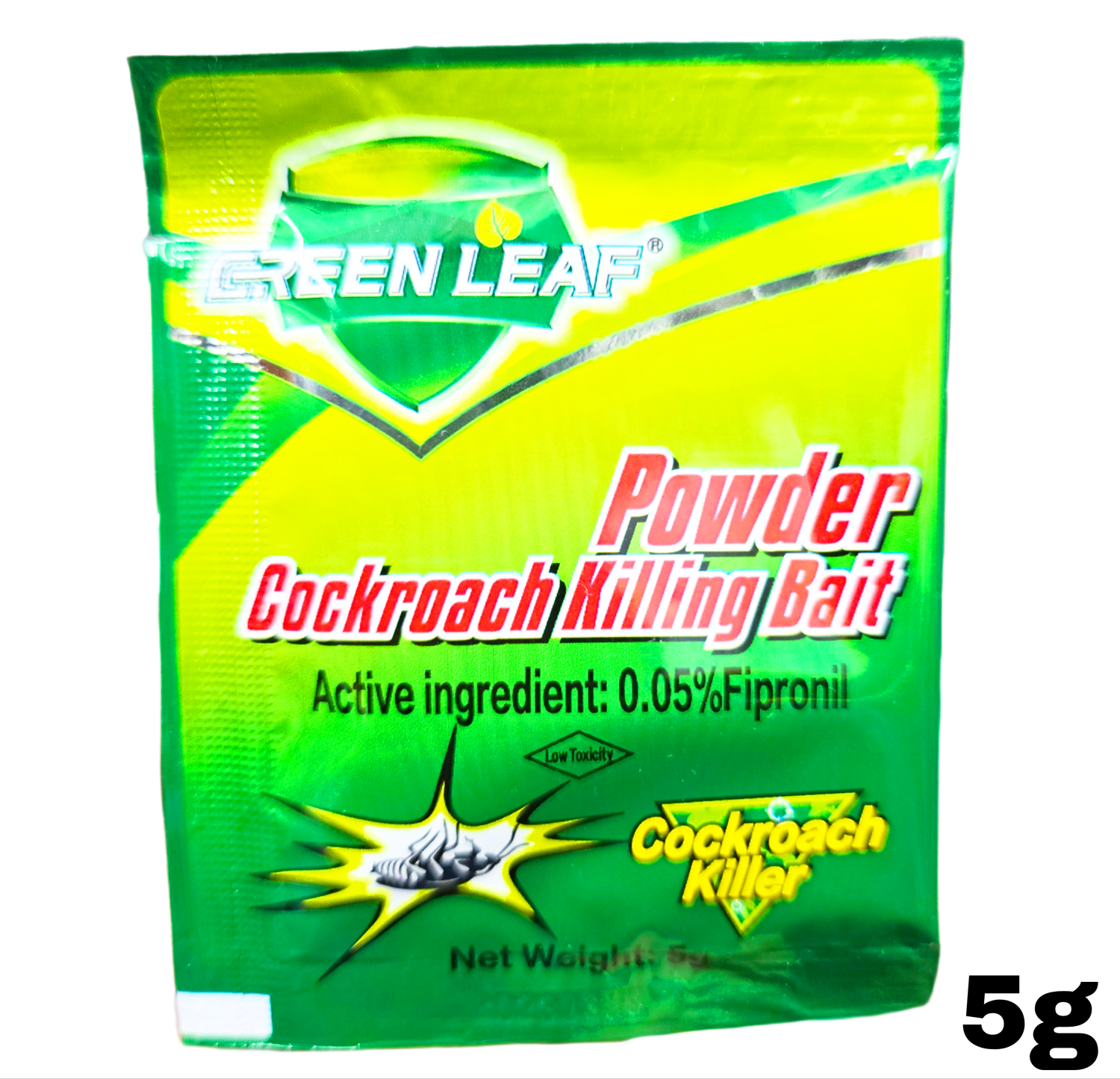 Green Leaf Powder Cockroach Killing Bait 3x5g