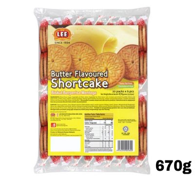 Lee Butter Flavoured Shortcake 670g