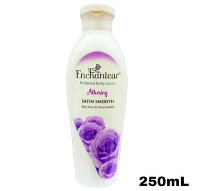 Enchanteur Satin Smooth - Aloe Vera &amp; Olive Butter 250mL