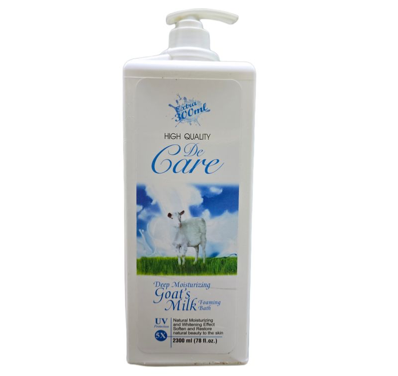 DECARE FOAMING BATH GOAT MILK 2300ML