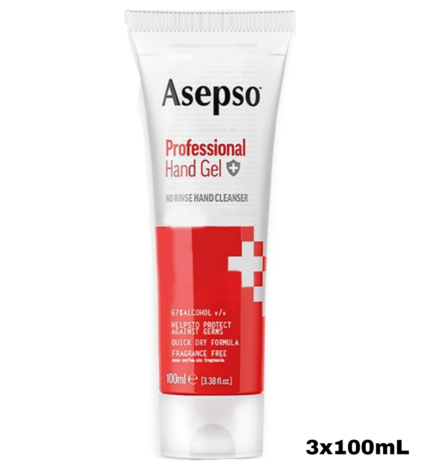 Asepso Professional hand Gel 3x100ml