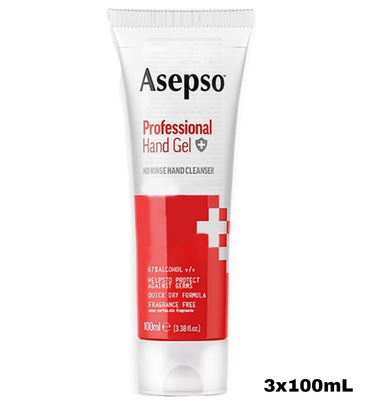 Asepso Professional hand Gel 3x100ml