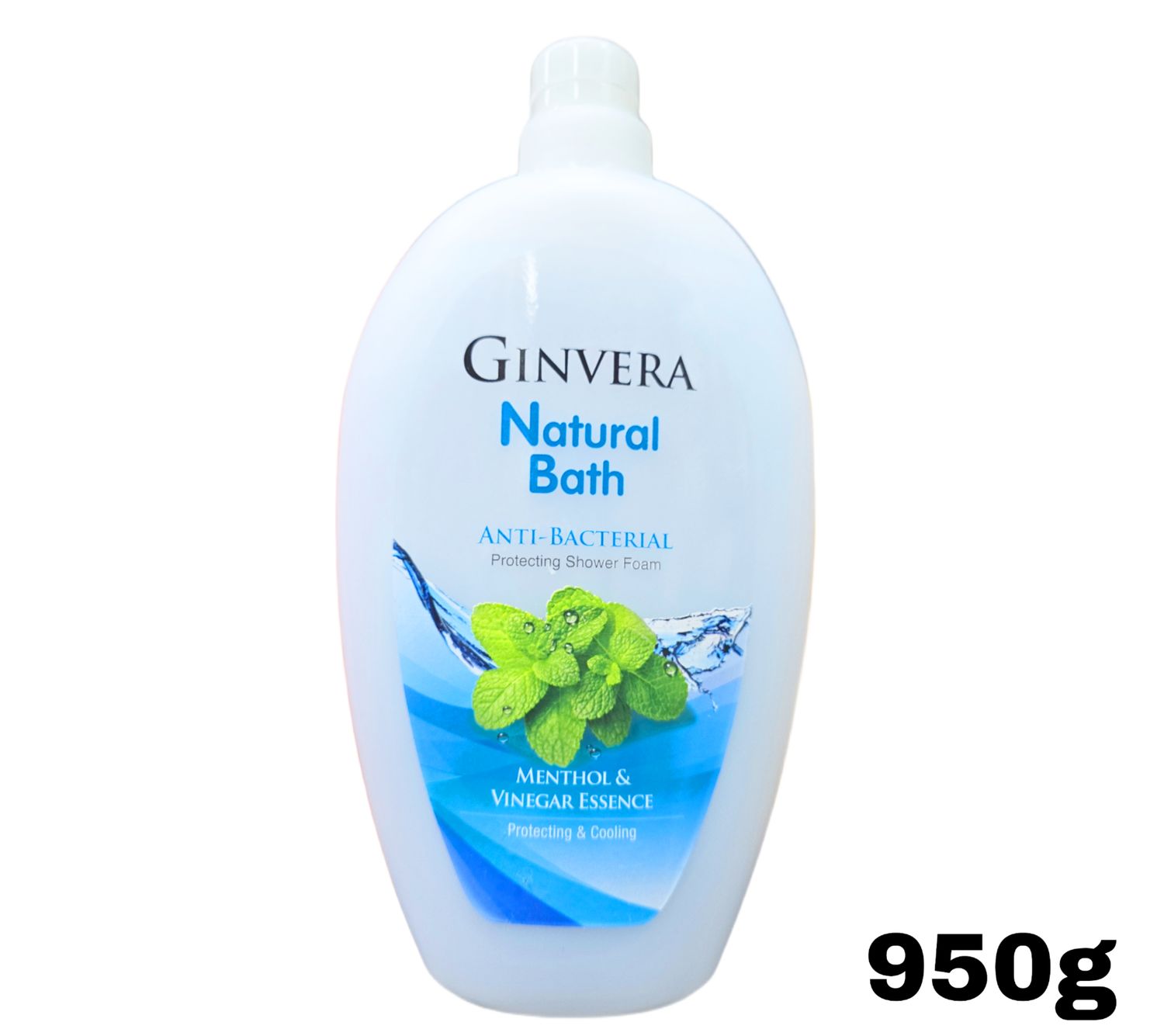 Ginvera Natural Bath Anti Bacterial - Menthol &amp; Venegar Essence 950g