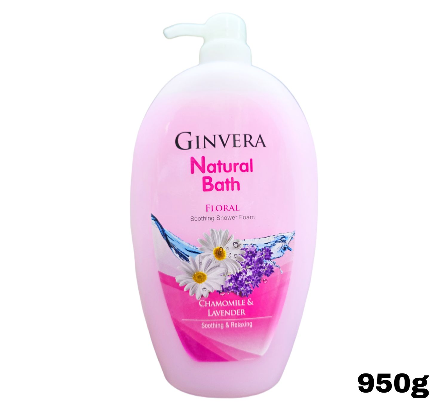 Ginvera Natural Bath FLoral - Chamomile &amp; Lavender 950g