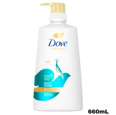 Dove Ultra Care Shampoo - Daily Shine 660mL