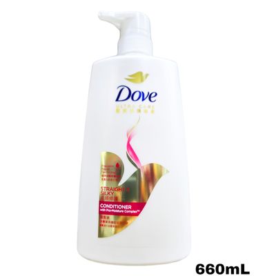 Dove Ultra Care Conditioner - Straight &amp; Silky 660mL