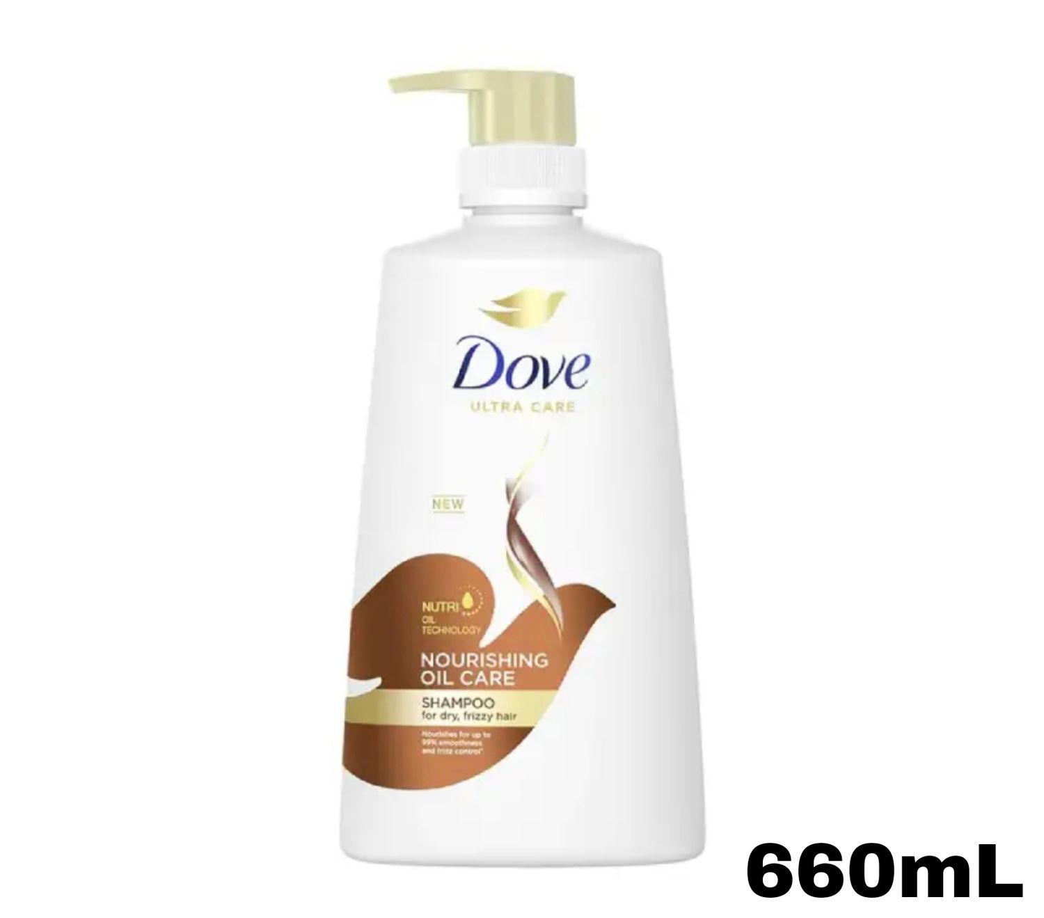 Dove Ultra Care Shampoo - Nourishing Oil Care 660mL