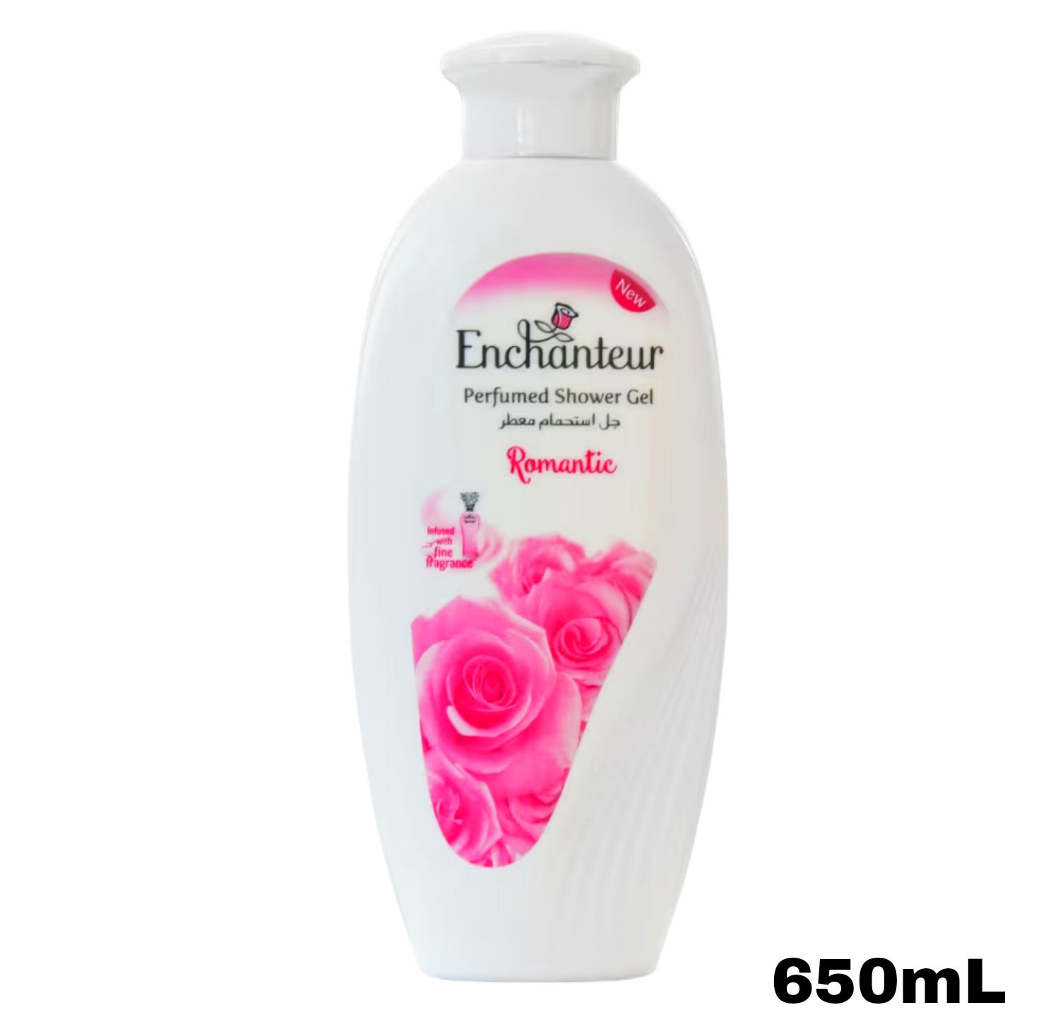 Enchanteur Perfume Shower Gel - Romantic 650mL