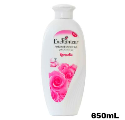Enchanteur Perfume Shower Gel - Romantic 650mL