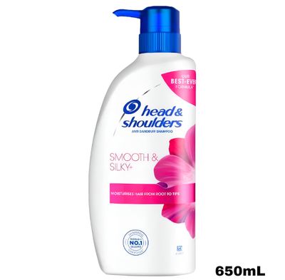 Head &amp; Shoulder Anti Dandruff Shampoo - Smooth &amp; SIlky + 650mL