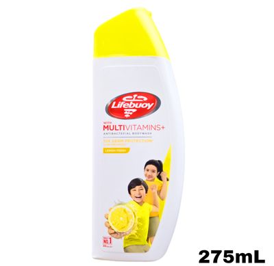 LIfebuoy Multivitamins Antibacterial body wash - Lemon Fresh 275mL