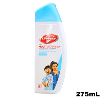 LIfebuoy Multivitamins Antibacterial body wash - Cool Fresh 275mL