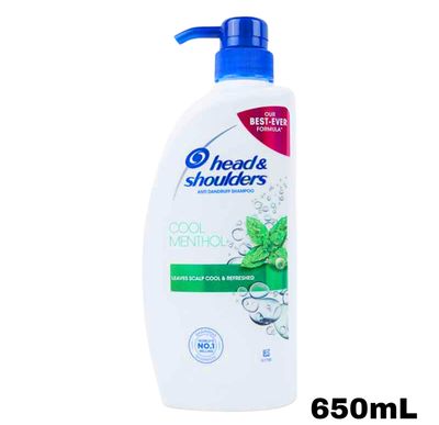 Head &amp; Shoulder Anti Dandruff Shampoo - Cool Menthol 650mL