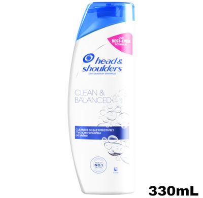 Head &amp; Shoulder Anti Dandruff Shampoo - Clean &amp; Balanced 330mL