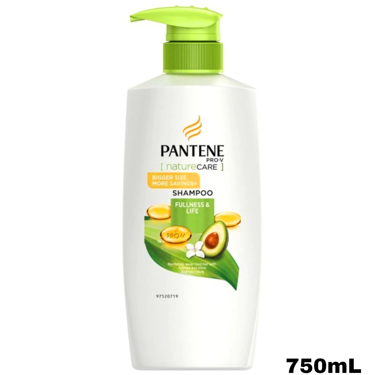 Pantene Shampoo - Fullness &amp; Life 750mL