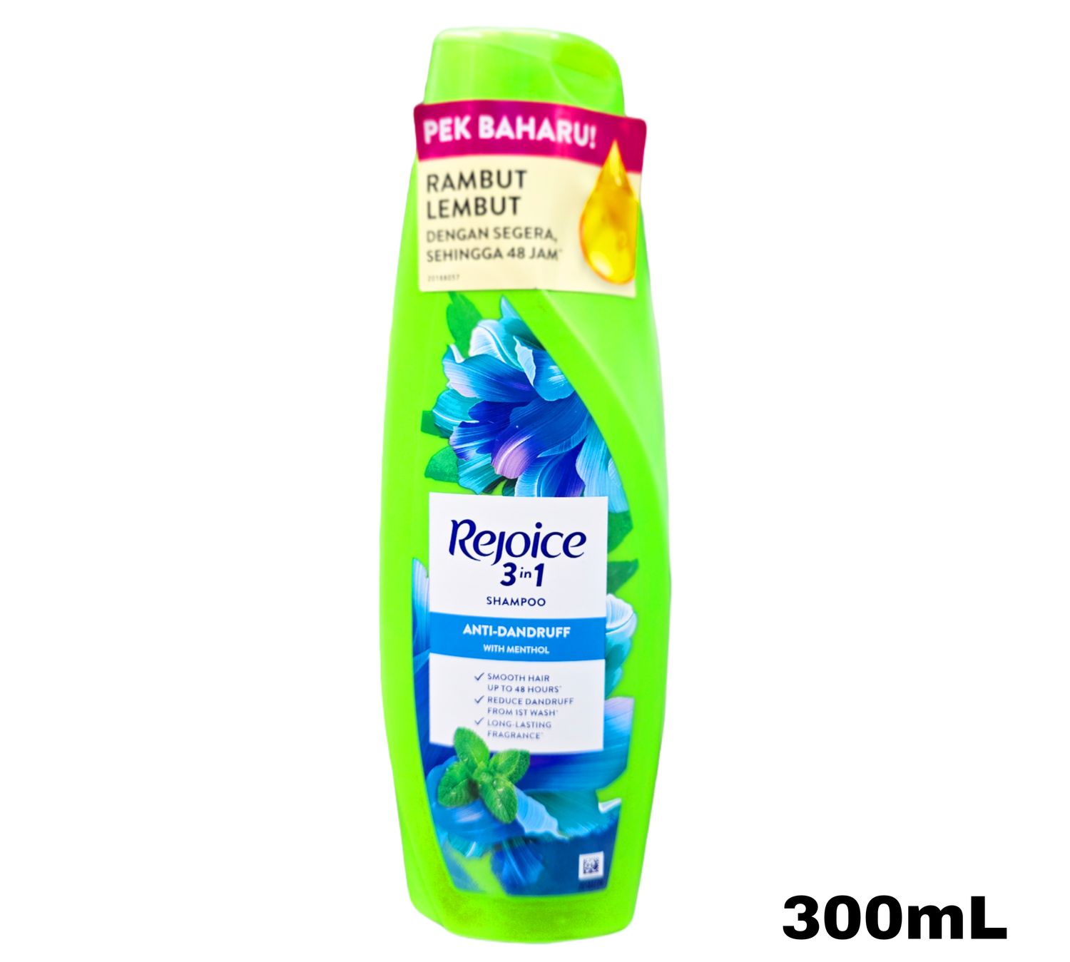Rejoice Shampoo 3 in 1 - Anti Dandruff With Menthol 300mL