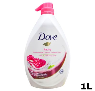Dove Go Free Body Wash -Pomegranate x Lemon Verbena Scent 1L