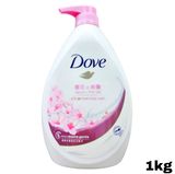 Dove Go Free Body Wash - Sakura x Pink Salt 1L