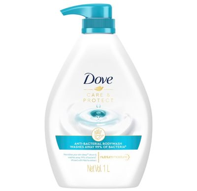 Dove Antibacterial Body Wash - Care &amp; Protect 1L