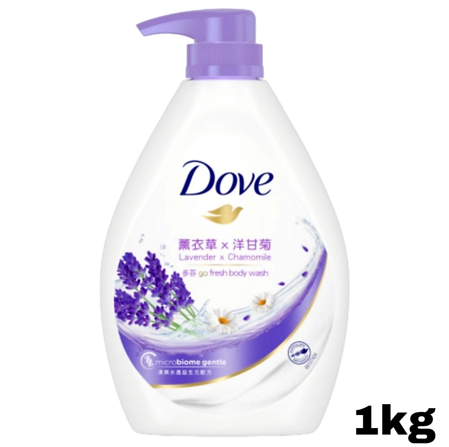 Dove Go Body Wash - Lavender x Chamomile 1L
