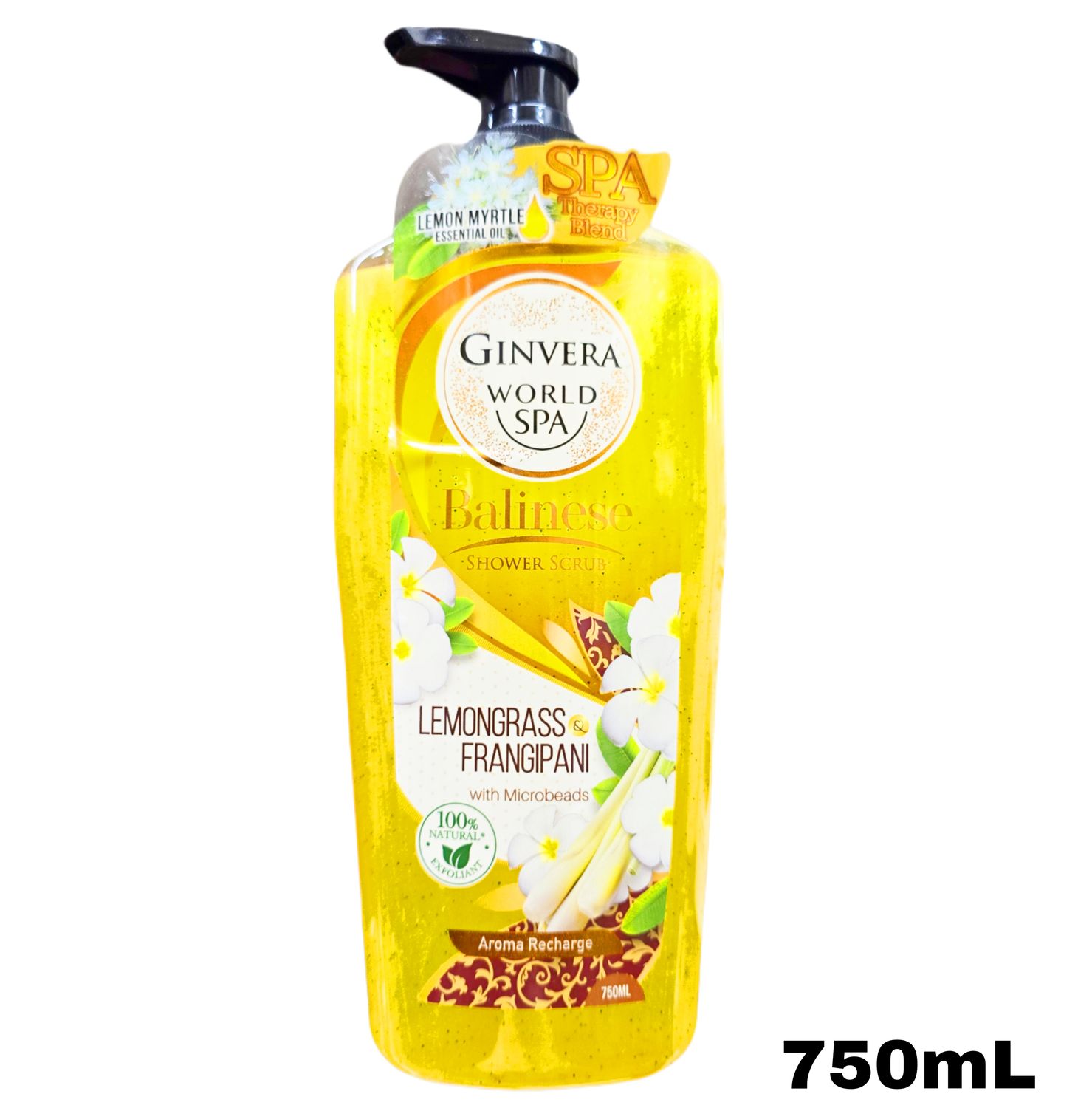 Ginvera Shower Scrub - LemonGrass 750mL