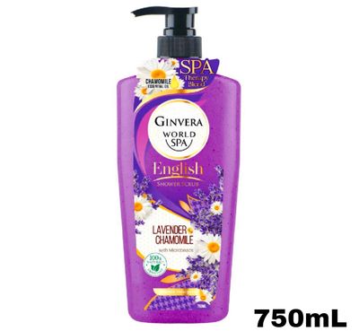 Ginvera Shower Scrub - Lavender Chamomile 750mL
