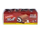 London Roll Chocolate Flavoured Cake 16g x 20pcs Inside