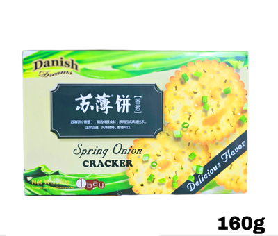 Danish dreams spring onion crackers 160g