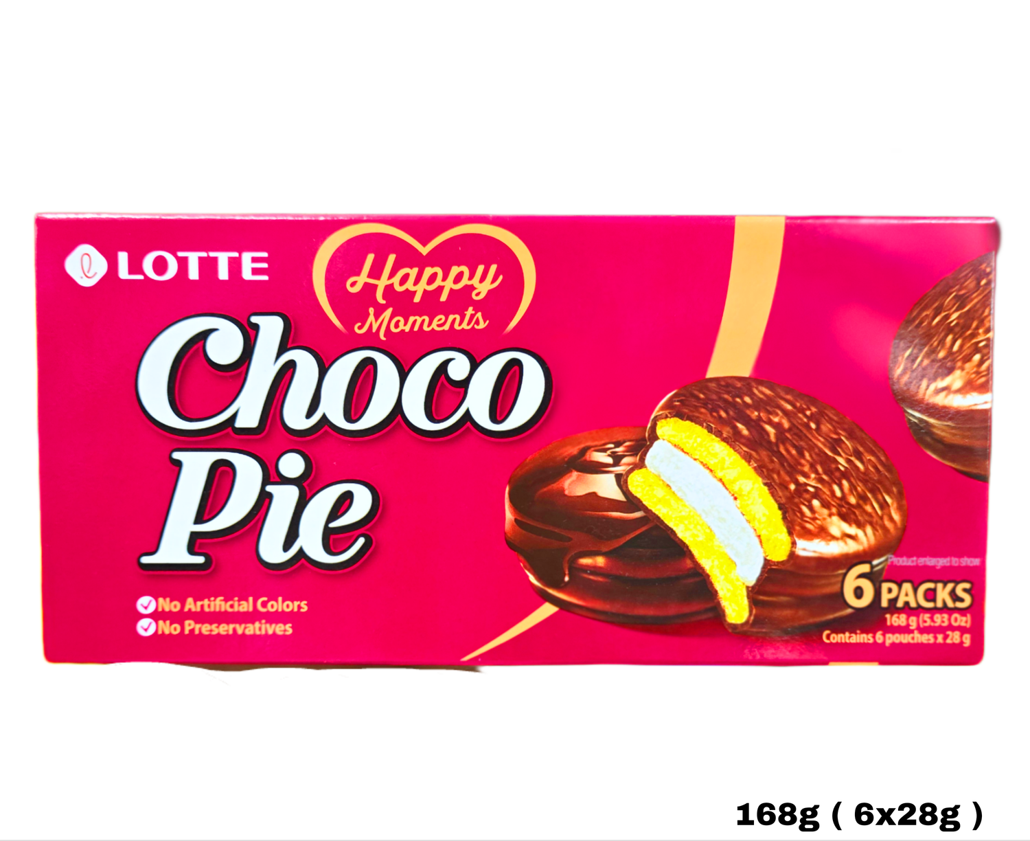 Lotte Choco Pie (Korea) 168g