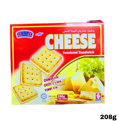 Kerk Cheese Sweetend Sandwich 208g