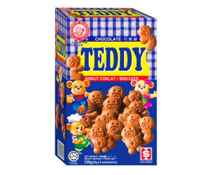 Chocolate Teddy biskut Coklat 120g