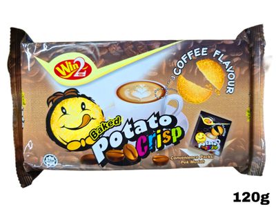 Win2 Baked Potato Crisp - Coffee Flavour 120g