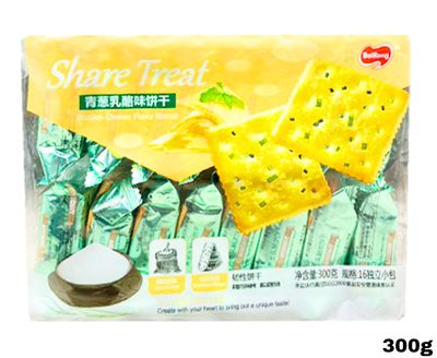 Bairong Share Treat - Scallion Cheese Flavor Biscuit 300g