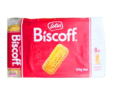 Lotus Biscoff Cookies 124g