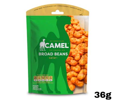 Camel Broad Beans Satay 36g