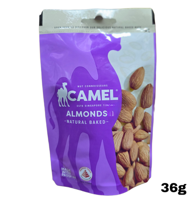 Camel Almonds Natural Baked 36g