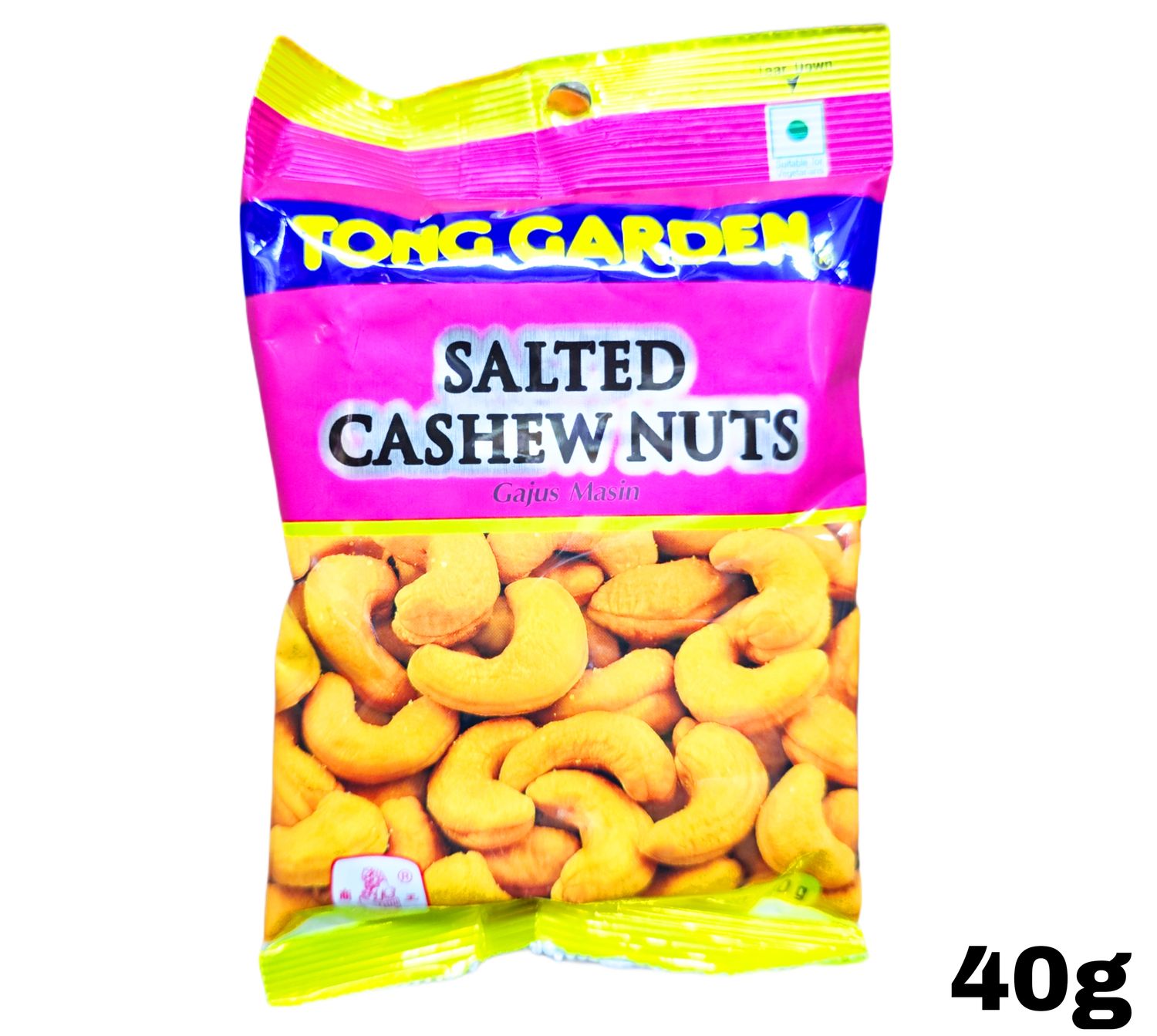 Tong Garden Salted Cashew Nuts 40g