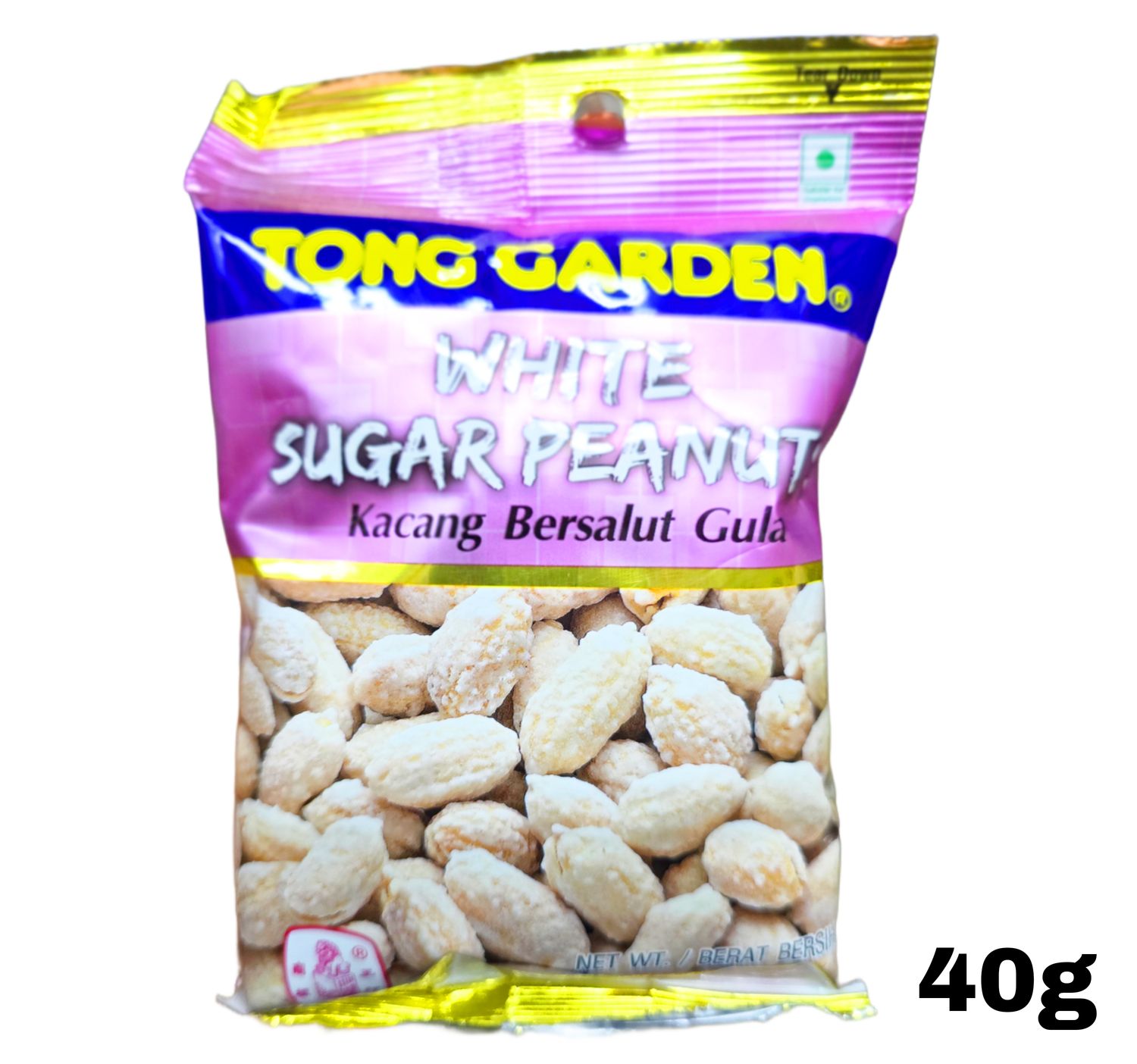 Tong Garden White Sugar Peanuts 40g