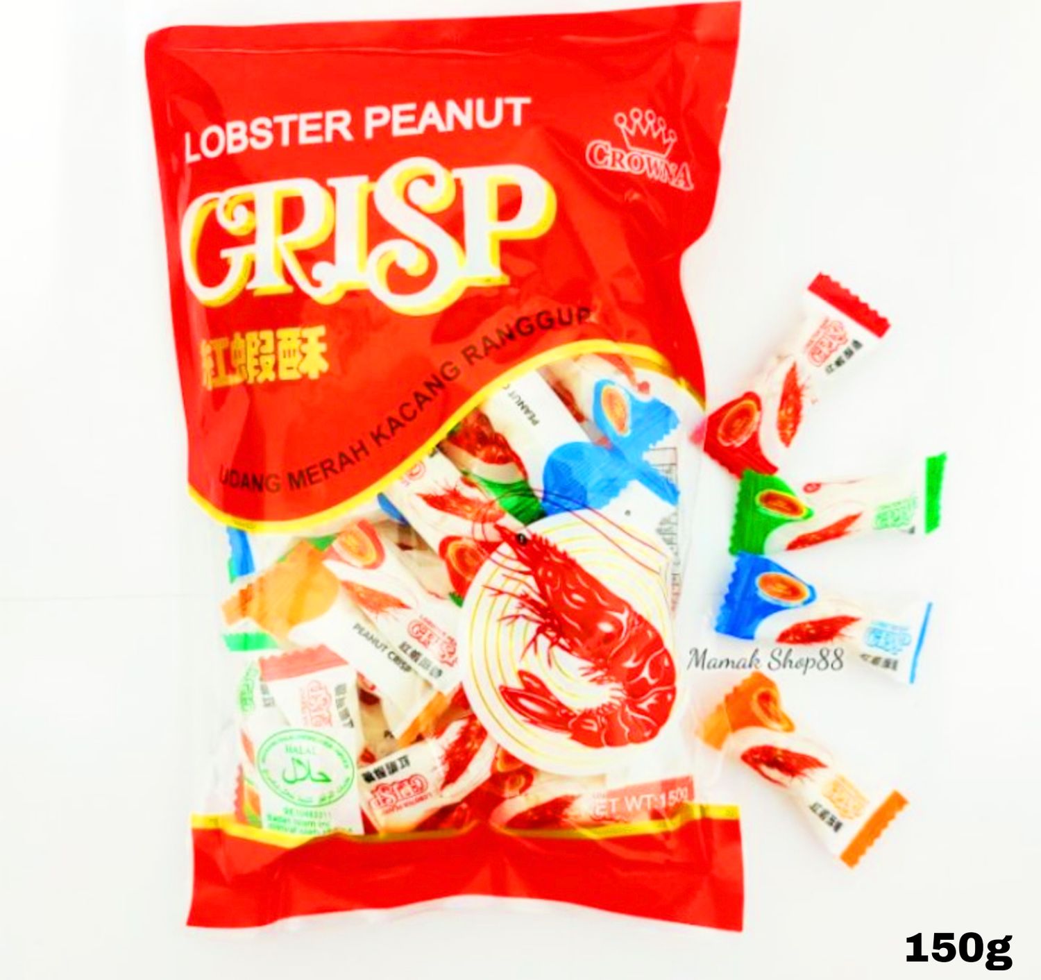 Lobster Peanut Crisp 150g