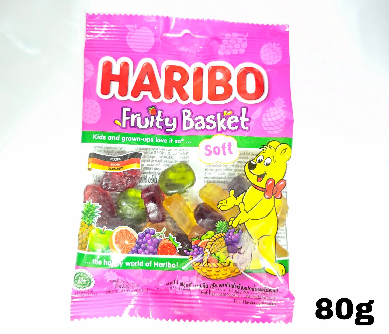 Haribo Fruity basket Soft 80g