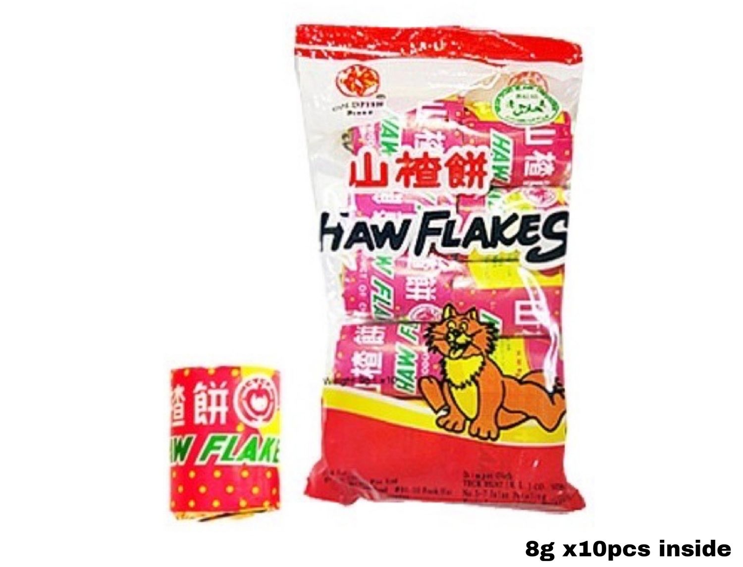 Haw Flakes 8g x 10pcs Inside