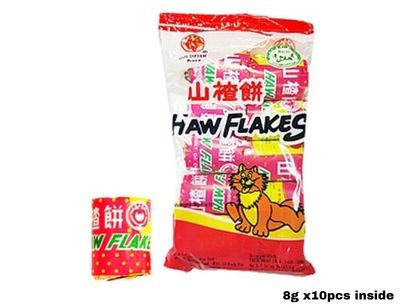 Haw Flakes 8g x 10pcs Inside
