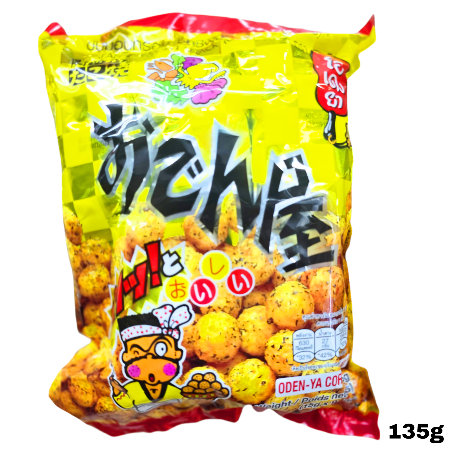 Deliciously Oden-Ya Ball Corn party Snack 135g